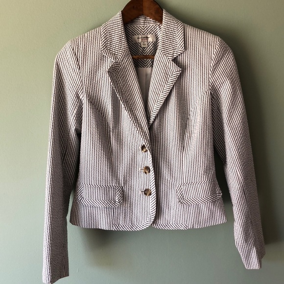 Isaac Mizrahi Jackets & Blazers - Sale  NWOT Issac Mizrahi Pinstripe Blazer
